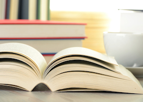 Composition With Books On The Table